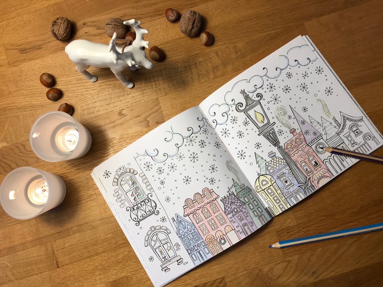 Ausmalbuch Weihnachten