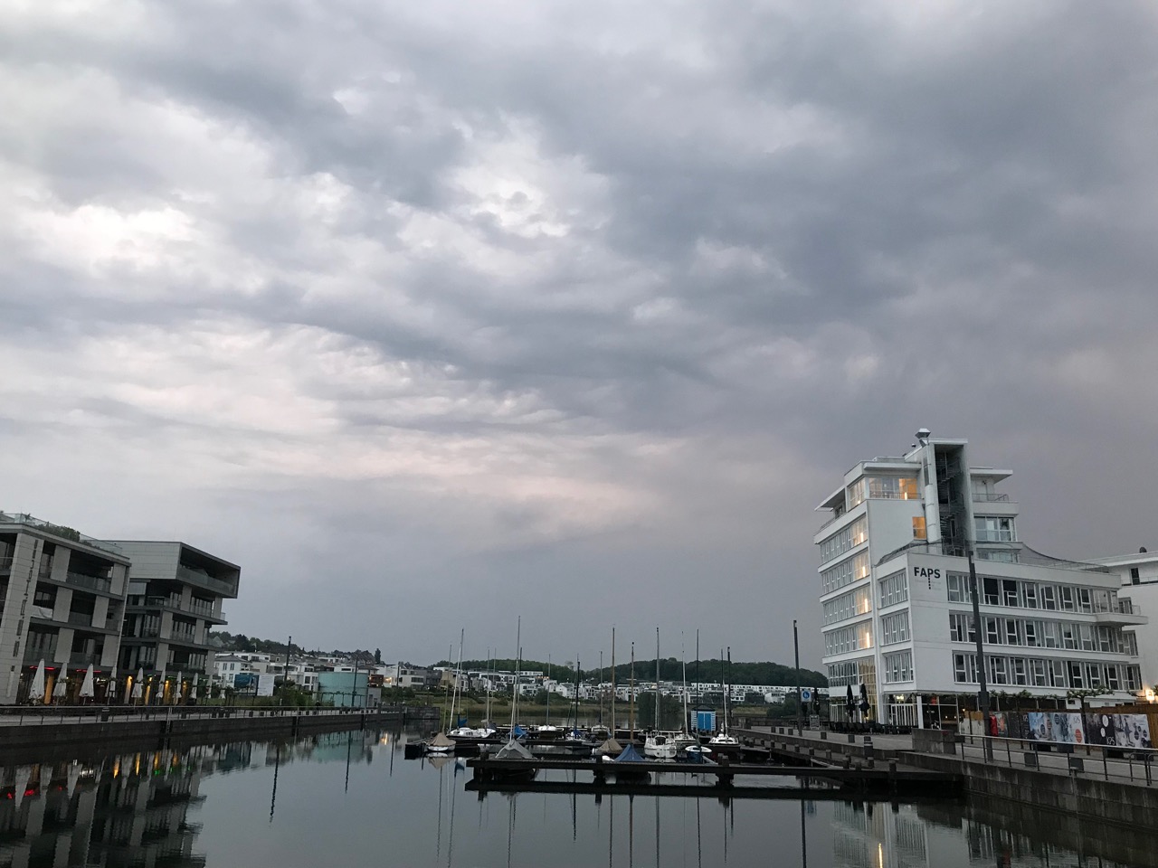 Phoenixsee nach Gewitter