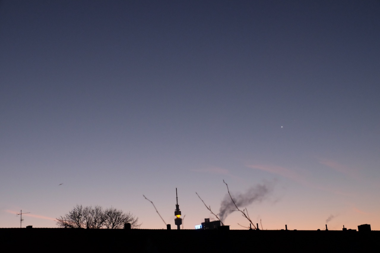 Sonnenaufgang mit Venus