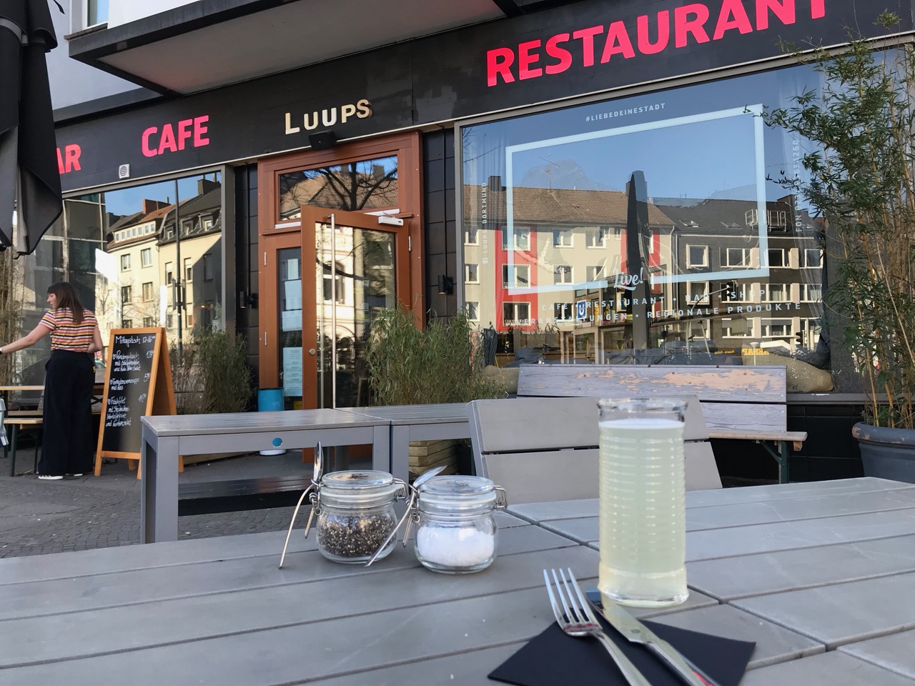 Mittagessen im Luups