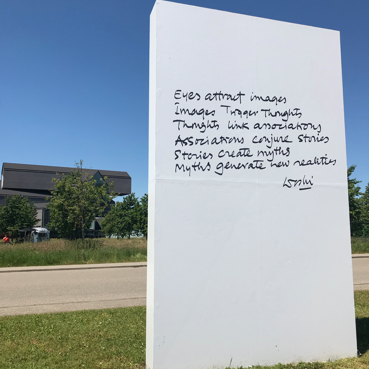 Vitra Design Museum: Zitat Balkrishna Doshi