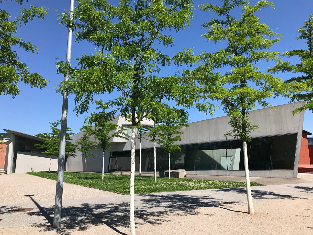Vitra Campus: Feuerwehrhaus von Zaha Hadid