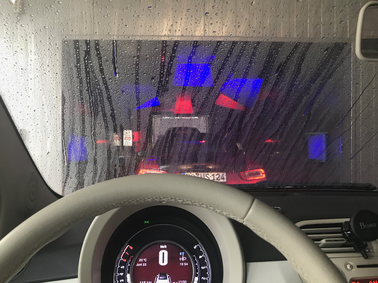 Waschstraßen-Glück