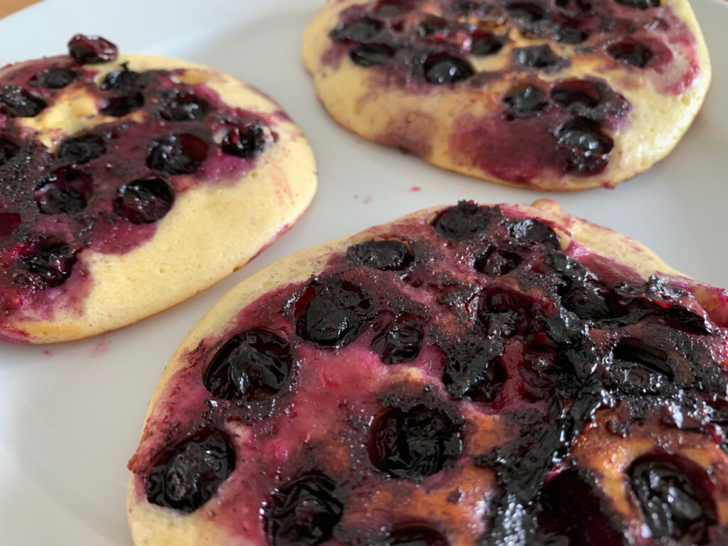 Heidelbeer-Pfannküchlein