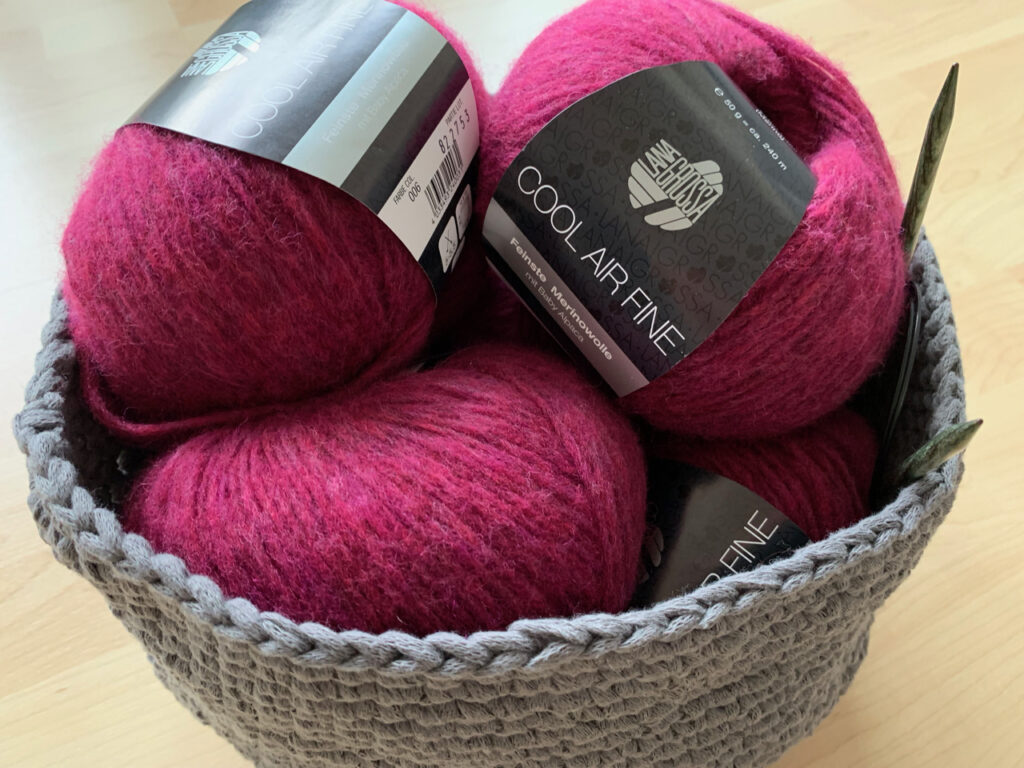 Wolle für den neuen Schal