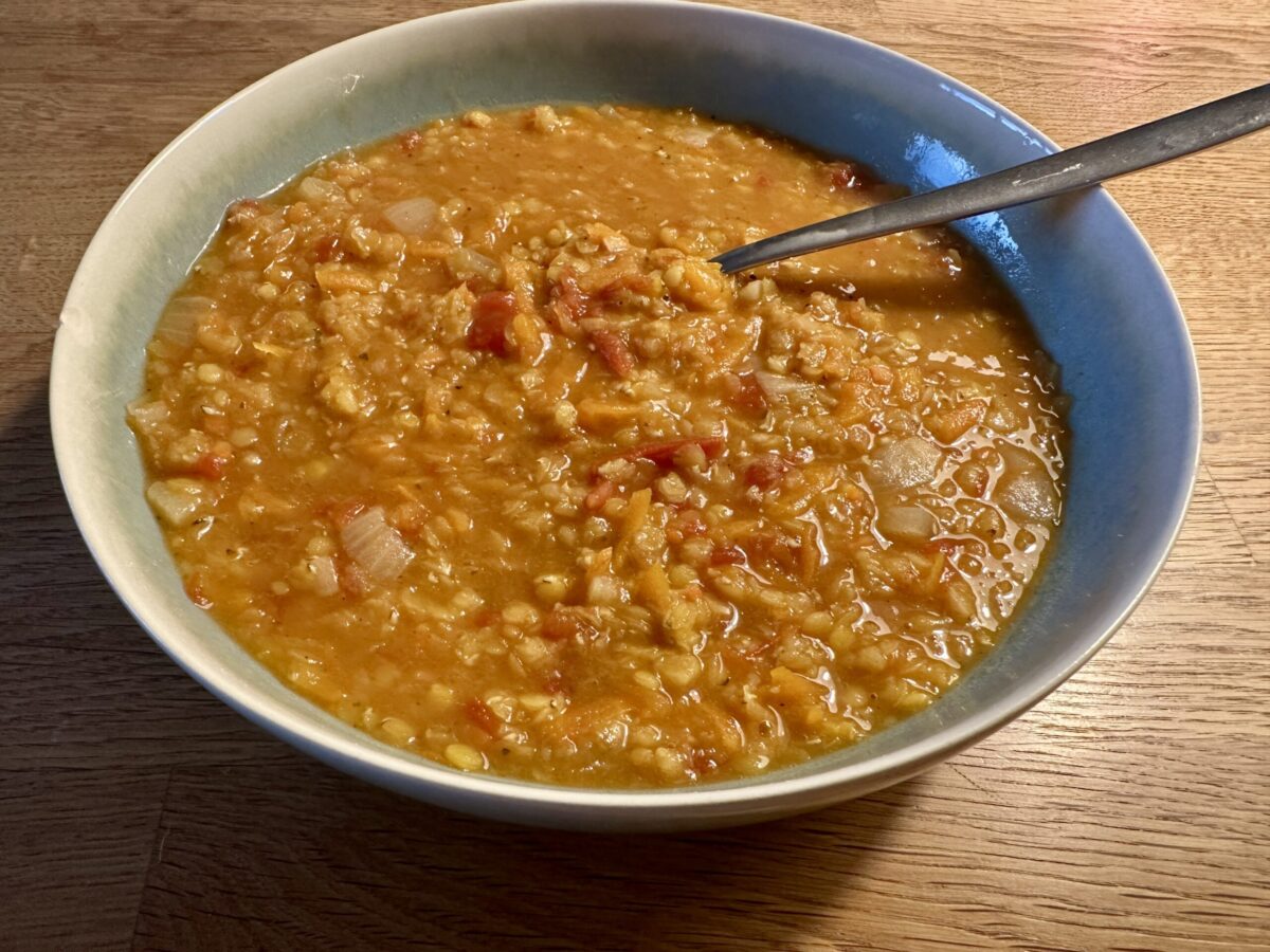 Rote Linsensuppe
